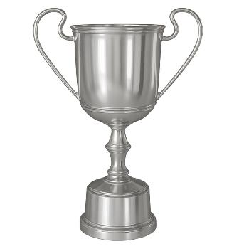 Silberpokal für Silbersponsoring